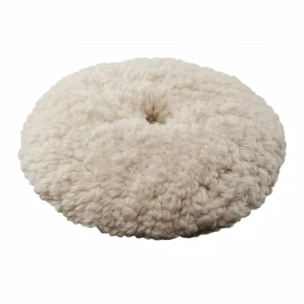 Milwaukee 7 in. Wool Polishing Pad for Car Paint