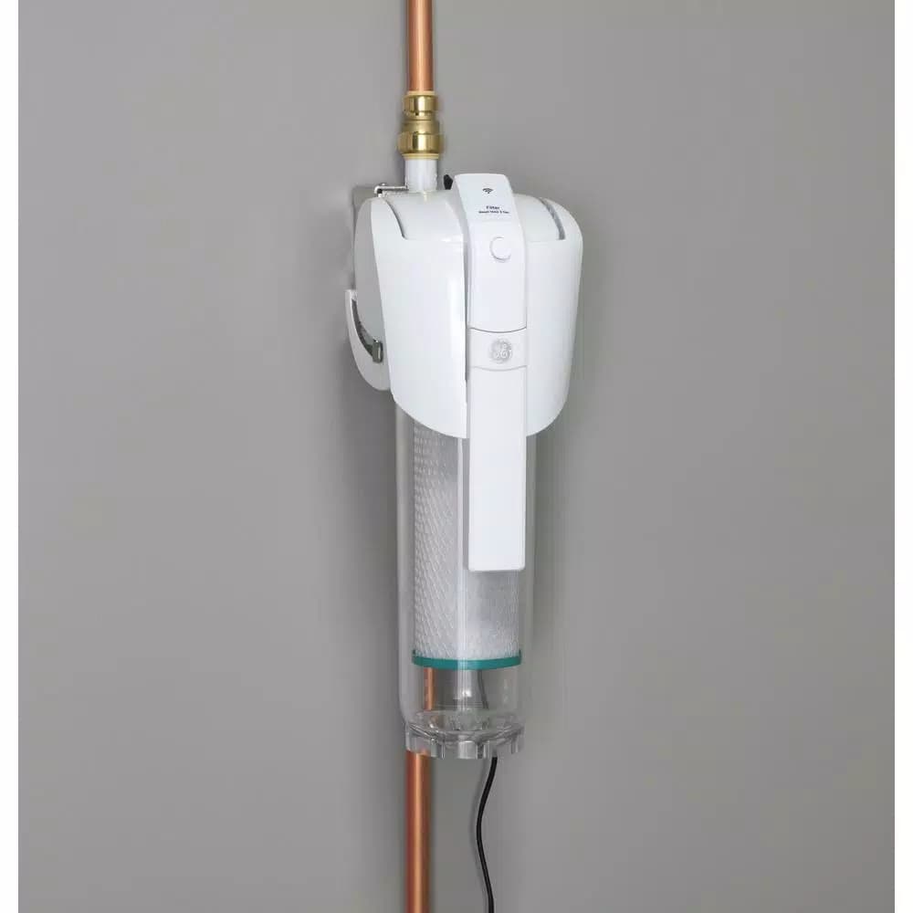 GE Smart Whole House Water Filtration System with Wi-Fi and Push-to-Connect Fittings