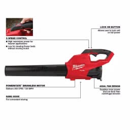 Milwaukee M18 FUEL Blower, Hedge Trimmer & Switch Tank Sprayer 3-Tool Combo Kit (Tool Only) thumbnail 3