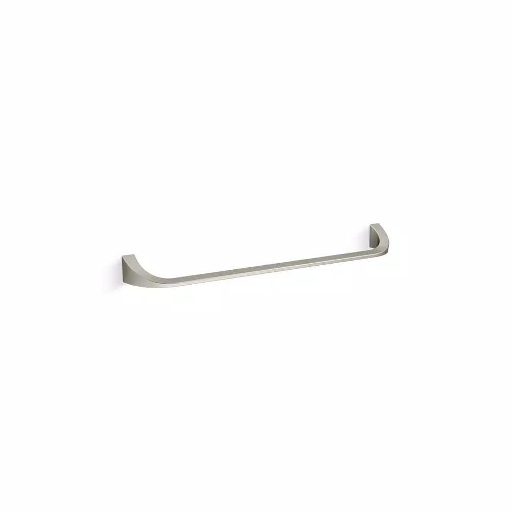 KOHLER Katun 24 in. Single Towel Bar in Vibrant Brushed Nickel
