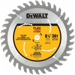 DEWALT FLEXVOLT 8-1/4 in. 36-Teeth Carbide-Tipped Table Saw Blade thumbnail 1