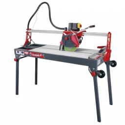 Rubi DC-250 1200 10 in. Wet Tile Saw, 120V, 1.5 HP with Mobile Head thumbnail 1