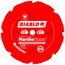 Diablo 12 in. 8-Tooth PCD Tipped Fiber Cement Saw Blade for James Hardie thumbnail 6