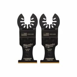 Milwaukee 1-3/8 in. Carbide Universal Fit Extreme Metal Cutting Oscillating Multi-Tool Blade (2-Pack) thumbnail 7