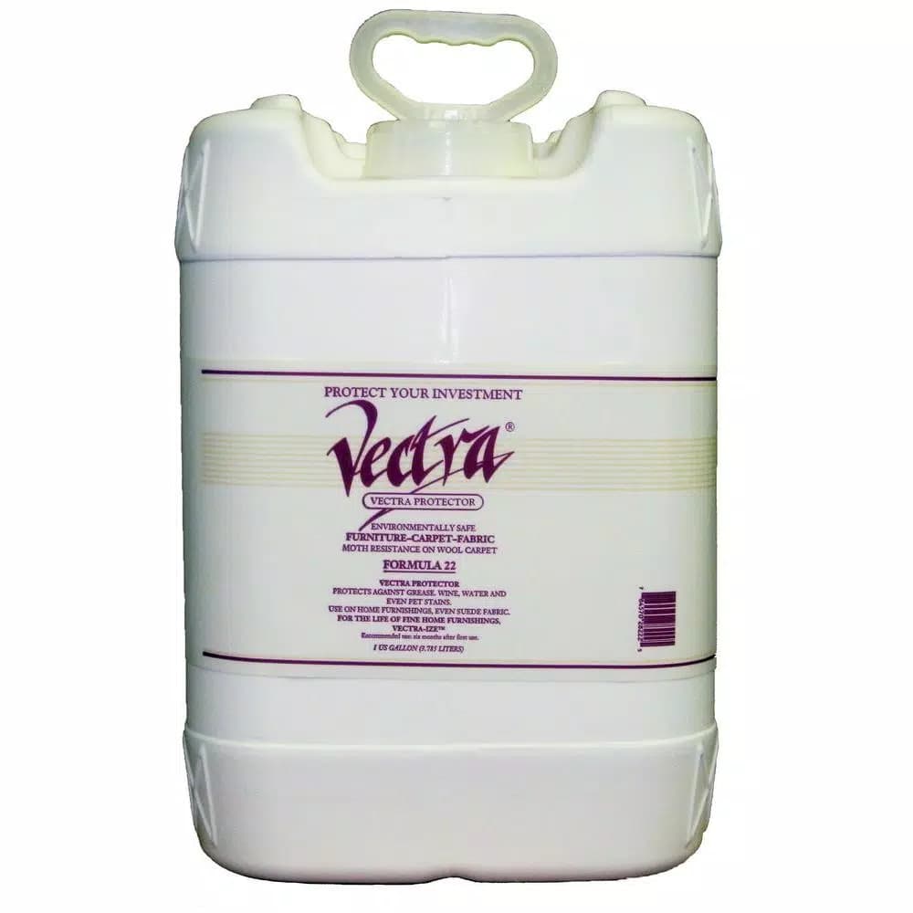 Vectra 5 Gal. Fabric, Furniture, Carpet and Suede Protector - Non-Toxic Waterproofer