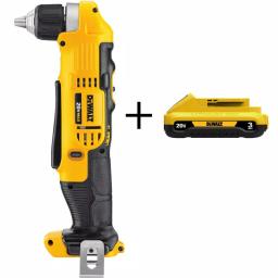DEWALT 20V MAX Cordless 3/8 in. Right Angle Drill/Driver Kit with (1) 20V 3.0Ah Battery thumbnail 1