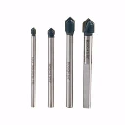 Bosch GT2000 Glass and Tile Carbide Tipped Drill Bit Set, 4-Piece thumbnail 1