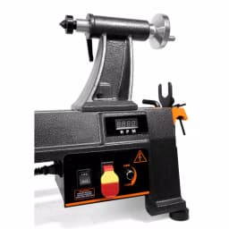 WEN 14 in. x 20 in. Variable Speed Benchtop Wood Lathe, 6 Amp thumbnail 6