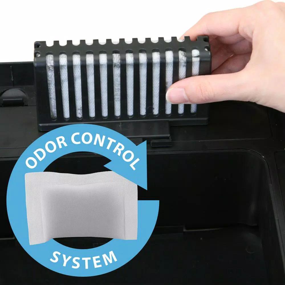 Halo 13 Gallon Platinum Extra-Wide Stainless Steel Automatic Sensor Trash Can
