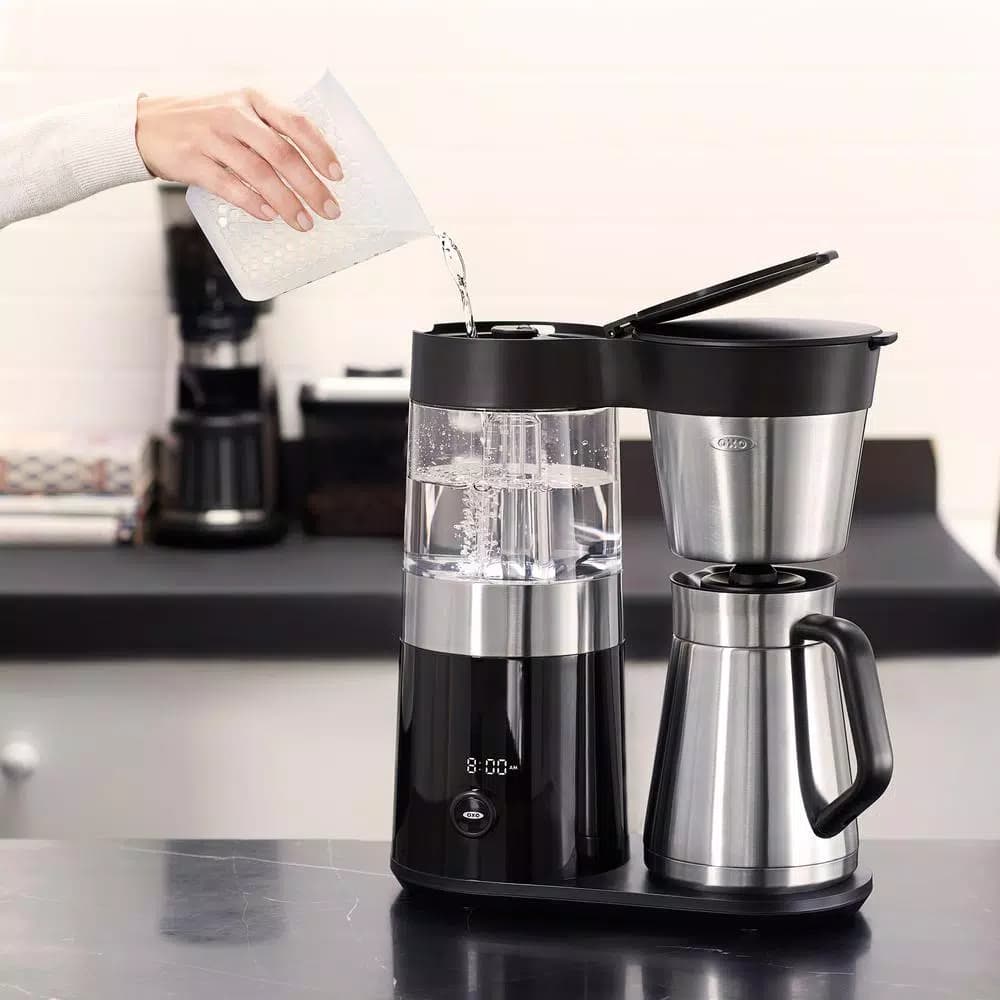 OXO On 9-Cup Stainless Steel Drip Coffee Maker with Stainless Steel Carafe