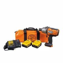 Klein Tools DeWALT 20V MAX Brushless Cordless 7/16 in. Impact Wrench Kit with Two 4.0 Ah Batteries and Charger thumbnail 1