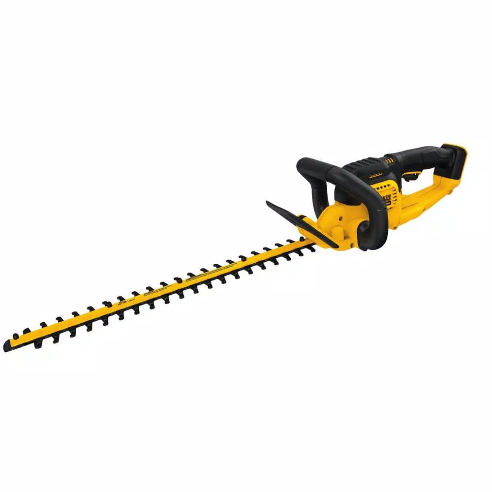 DEWALT 22 in. 20V MAX Cordless Hedge Trimmer with 5.0 Ah Battery and Charger Kit