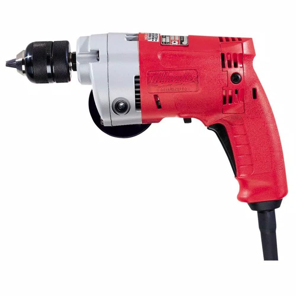 Milwaukee Magnum 3/8 in. Corded Drill, 5.5 Amp, 2800 RPM with Keyless Chuck