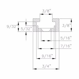 POWERTEC 24 in. Universal T-Track, 2-Pack Anodized Aluminum thumbnail 4
