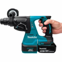 Makita 18V LXT Brushless SDS-Plus 1 in. Cordless Rotary Hammer Kit with (2) 5.0Ah Batteries & Charger thumbnail 6