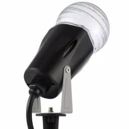LightShow 10 in. Red Green Blue Kaleidoscope Projection LED Spotlight with Stake thumbnail 3
