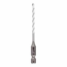 Milwaukee SHOCKWAVE 1/8 in. Carbide Multi-Material Drill Bit, 1/4 in. Hex Shank thumbnail 1