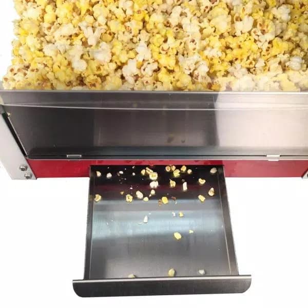 Paragon 1911 Style 6 oz. Red Stainless Steel Countertop Popcorn Machine