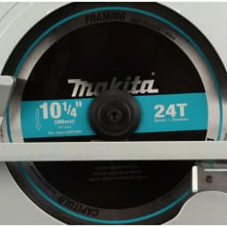 Makita 10-1/4 in. 14 Amp Corded Circular Saw with Electric Brake and 24T Carbide Blade thumbnail 10