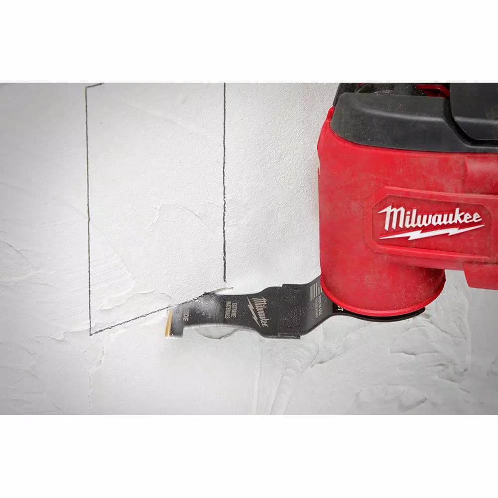 Milwaukee 1-1/8 in. Titanium Bi-Metal Universal Fit Oscillating Multi-Tool Blades, 10-Pack