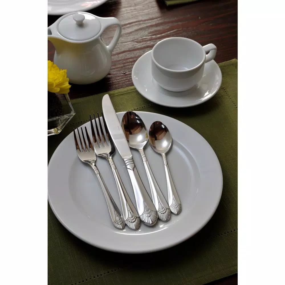 Oneida New York 18/10 Stainless Steel Dinner Forks, Set of 12