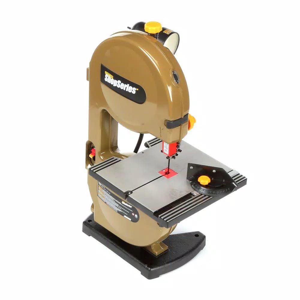 Shop Series Rockwell 9 in. Band Saw with Work Light, 2.5 Amp, 59.5 in. Blade