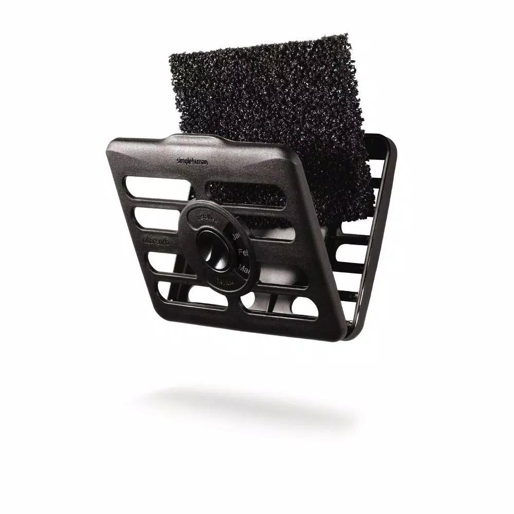 simplehuman Odorsorb Natural Charcoal Filter Kit with Replacement Filter and Case