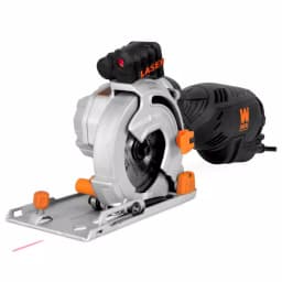 WEN 5 Amp 3-1/2 in. Compact Plunge Cut Circular Saw with Laser and Carrying Case thumbnail 4