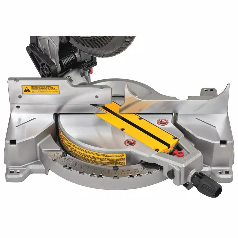 DEWALT 10 in. 15 Amp Corded Compound Single Bevel Miter Saw with Heavy-Duty Miter Saw Stand Bundle