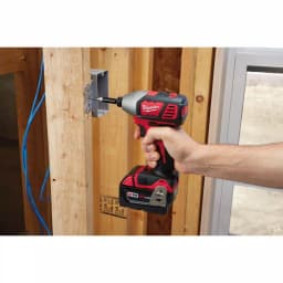 Milwaukee M18 18V Lithium-Ion Cordless 7-Tool Combo Kit w/ 3/8 in. Impact Wrench & 5.0 Ah Battery thumbnail 9