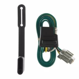 CURT Custom Vehicle-Trailer Wiring Harness, 4-Way Flat for Nissan Xterra (OEM Tow Package Required) thumbnail 1