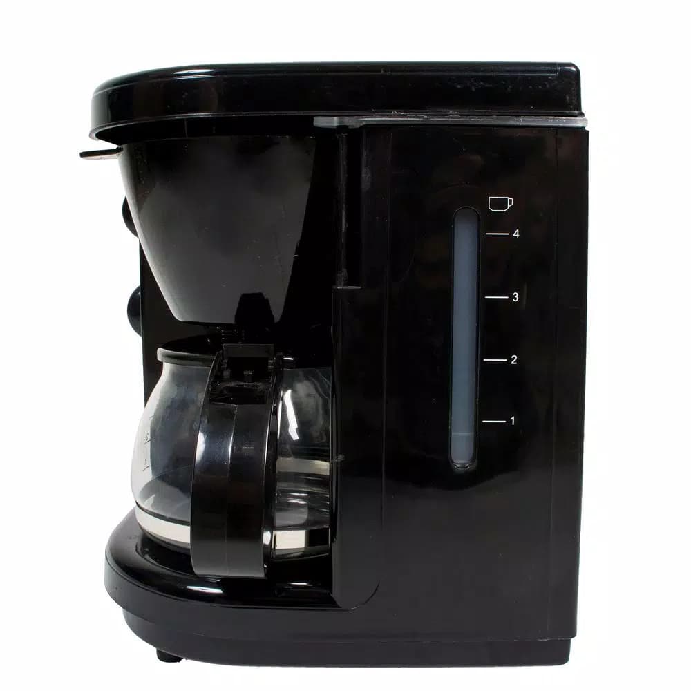 SPT 3-in-1 Breakfast Center - Toaster Oven, Coffeemaker, and Frying Pan, 1450W, Black