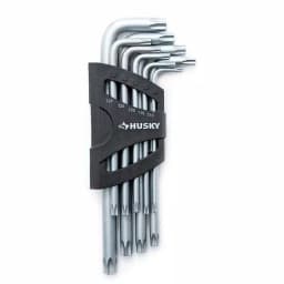 Husky 9-Piece Magnetic Tamperproof Torx L-Key Set thumbnail 1