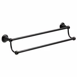 Delta Porter 24 in. Double Towel Bar, Oil Rubbed Bronze thumbnail 1