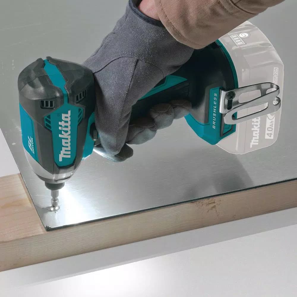 Makita 18V LXT Brushless 3-Tool Combo Kit: Impact Driver, Circular Saw, Reciprocating Saw with 2 Batteries & Charger