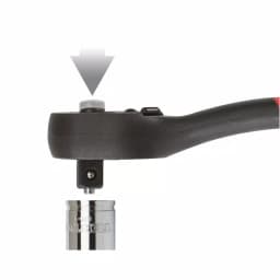 TEKTON 1/4 in. Drive 5 in. Composite Ratchet with 72-Tooth Gear thumbnail 13
