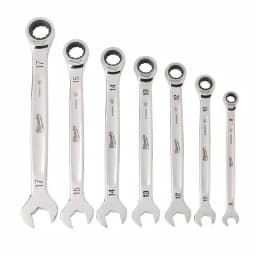 Milwaukee 17-Piece Mechanic Hand Tool Set: Torque Lock Pliers & Ratcheting Wrench Set thumbnail 2