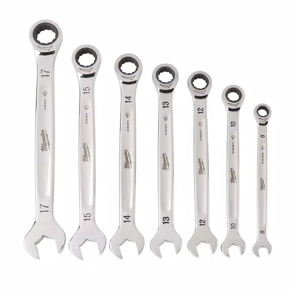 Milwaukee 17-Piece Mechanic Hand Tool Set: Torque Lock Pliers & Ratcheting Wrench Set