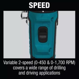 Makita 12V MAX CXT Cordless 3/8 in. Drill and Impact Driver Combo Kit with (2) 1.5Ah Batteries, Charger, and Bag thumbnail 5