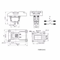 POWERTEC Safety Locking Power Tool Switch with Emergency Stop Paddle thumbnail 2