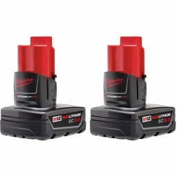 Milwaukee M12 12V XC 3.0 Ah Lithium-Ion Extended Capacity Battery Pack (2-Pack) thumbnail 1