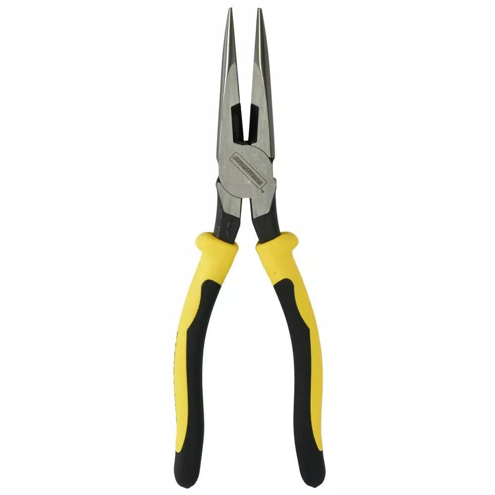 Klein Tools 8 in. Journeyman Heavy Duty Long Nose Side Cutting Pliers
