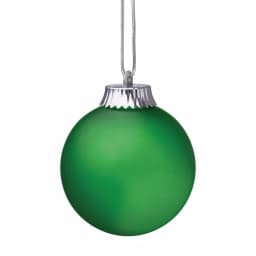 Xodus Innovations 5 in. Green LED Outdoor Hanging Globe Ornament - Battery Operated Specialty Lights thumbnail 1