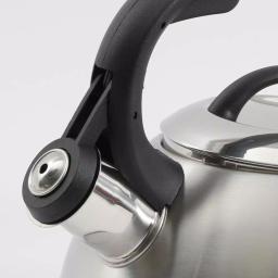 Mr. Coffee Flintshire 1.75 Qt. Stainless Steel Whistling Tea Kettle, Silver thumbnail 2