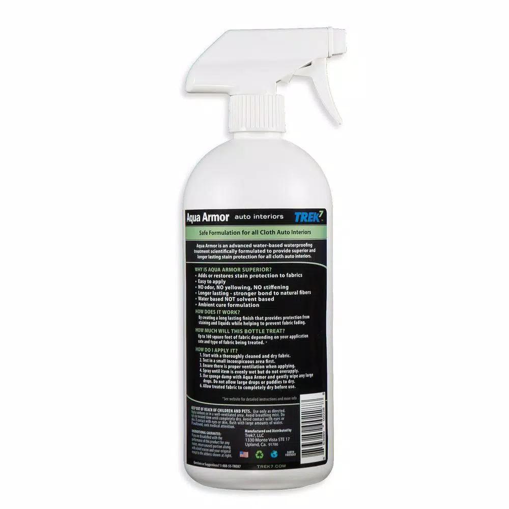 Trek7 Aqua Armor 32 oz. Fabric Stain Protector for Auto Interiors