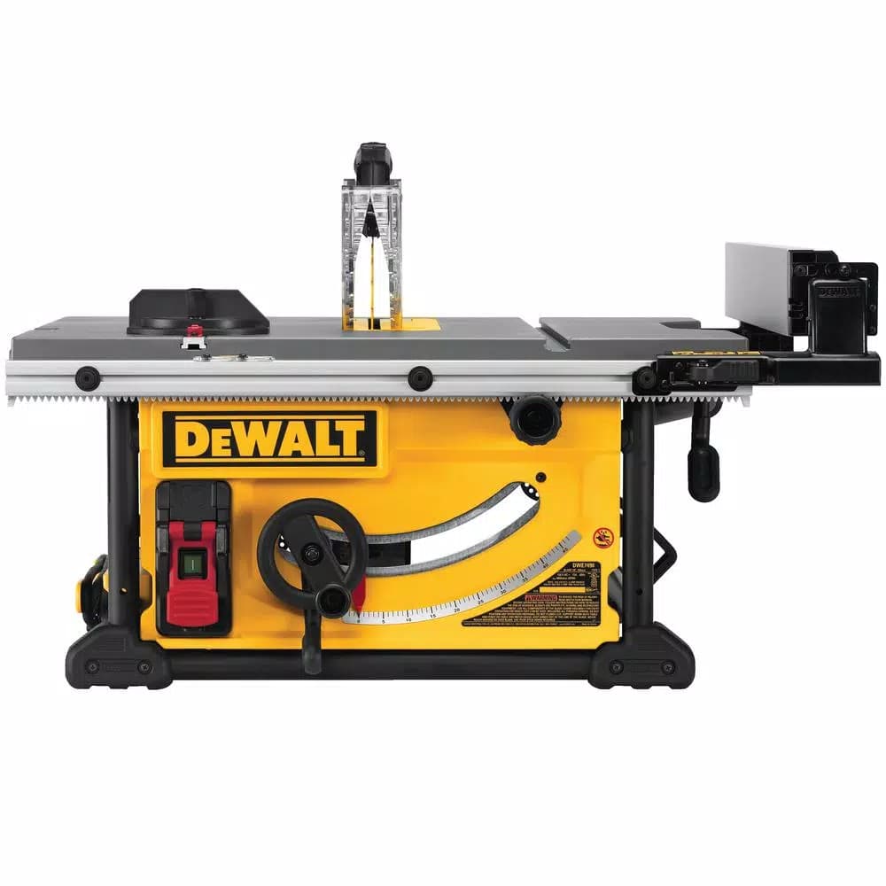 DEWALT 10 in. Jobsite Table Saw with Scissor Stand, 15 Amp Corded Power Tool