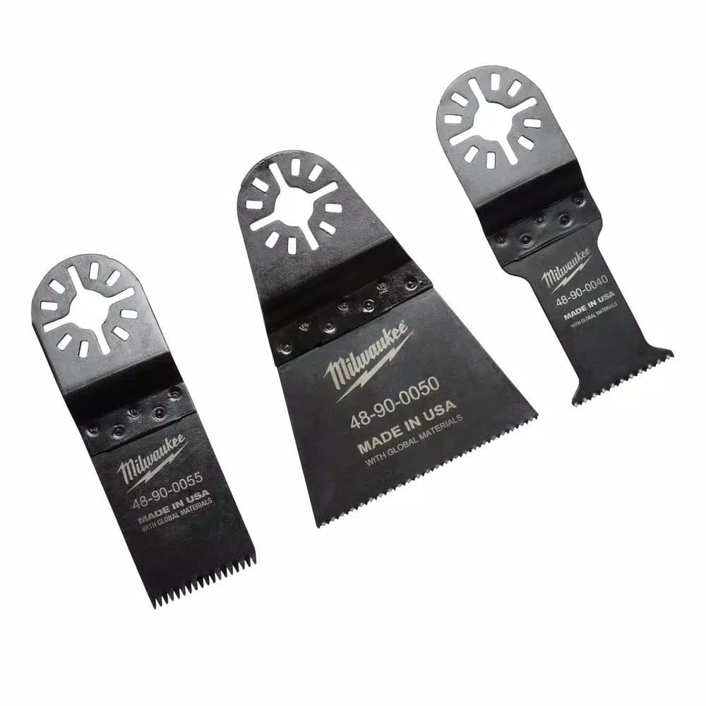 Milwaukee 6-Piece Oscillating Multi-Tool Blade Kit with Universal Shank
