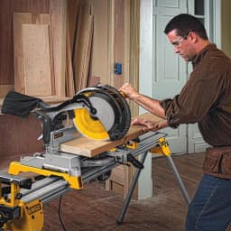 DEWALT 12 in. 32-Teeth Thin Kerf Construction Miter Saw Blade thumbnail 7