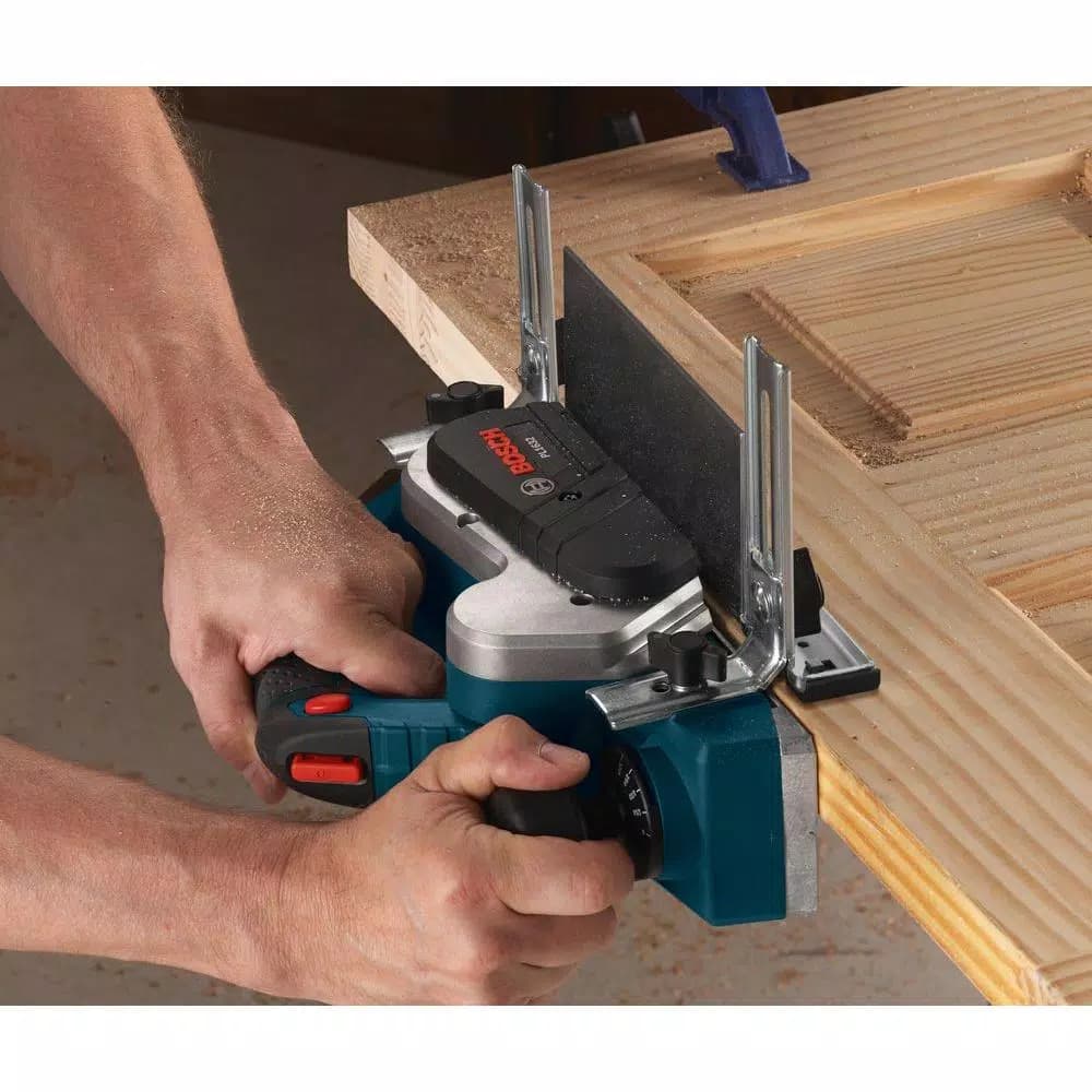 Bosch 6.5 Amp 3-1/4 in. Corded Planer Kit with Woodrazor Micrograin Carbide Blade