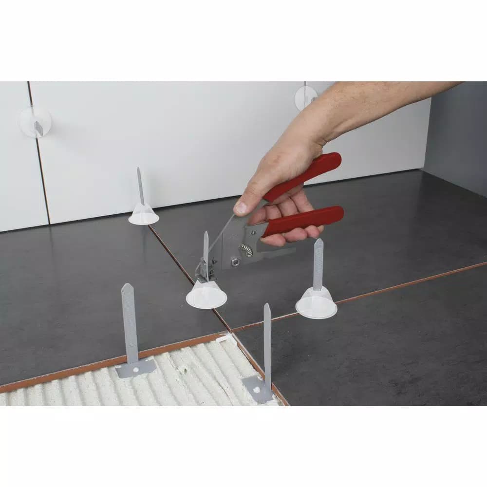 Rubi Tile Leveling System Pliers for Porcelain, Ceramic, Granite, and Marble